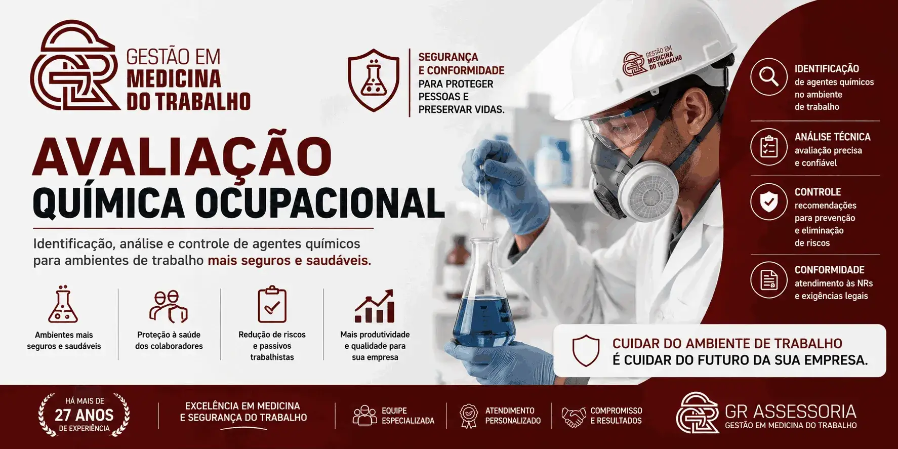 Avaliação Química Ocupacional em Fortaleza CE