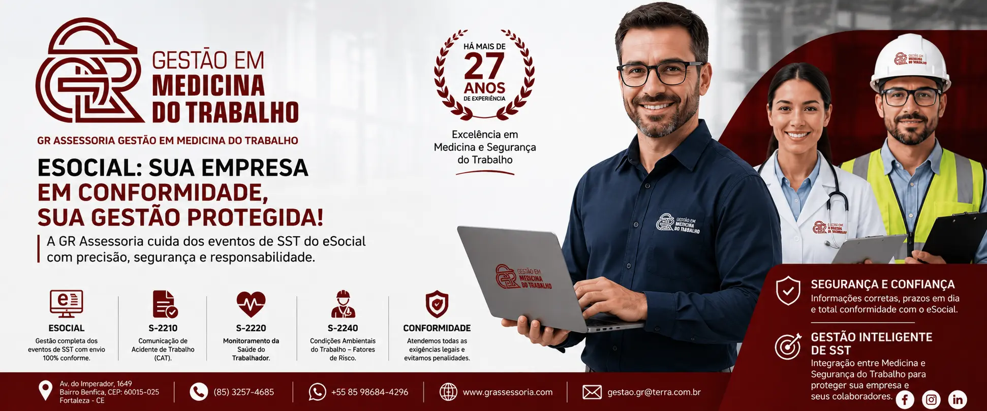 eSocial SST em Manaus CE – Saúde e Segurança do Trabalho