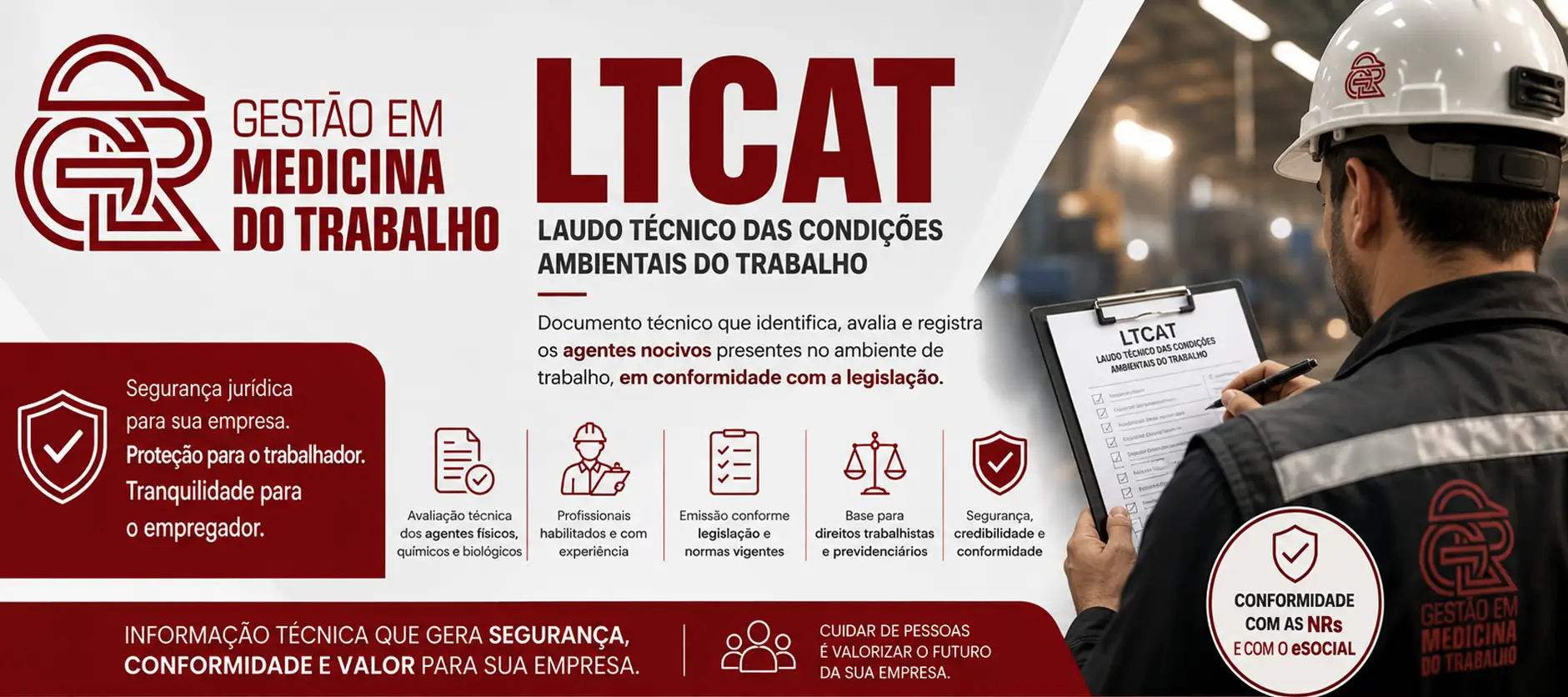 LTCAT em Manaus para avaliação das condições ambientais do trabalho