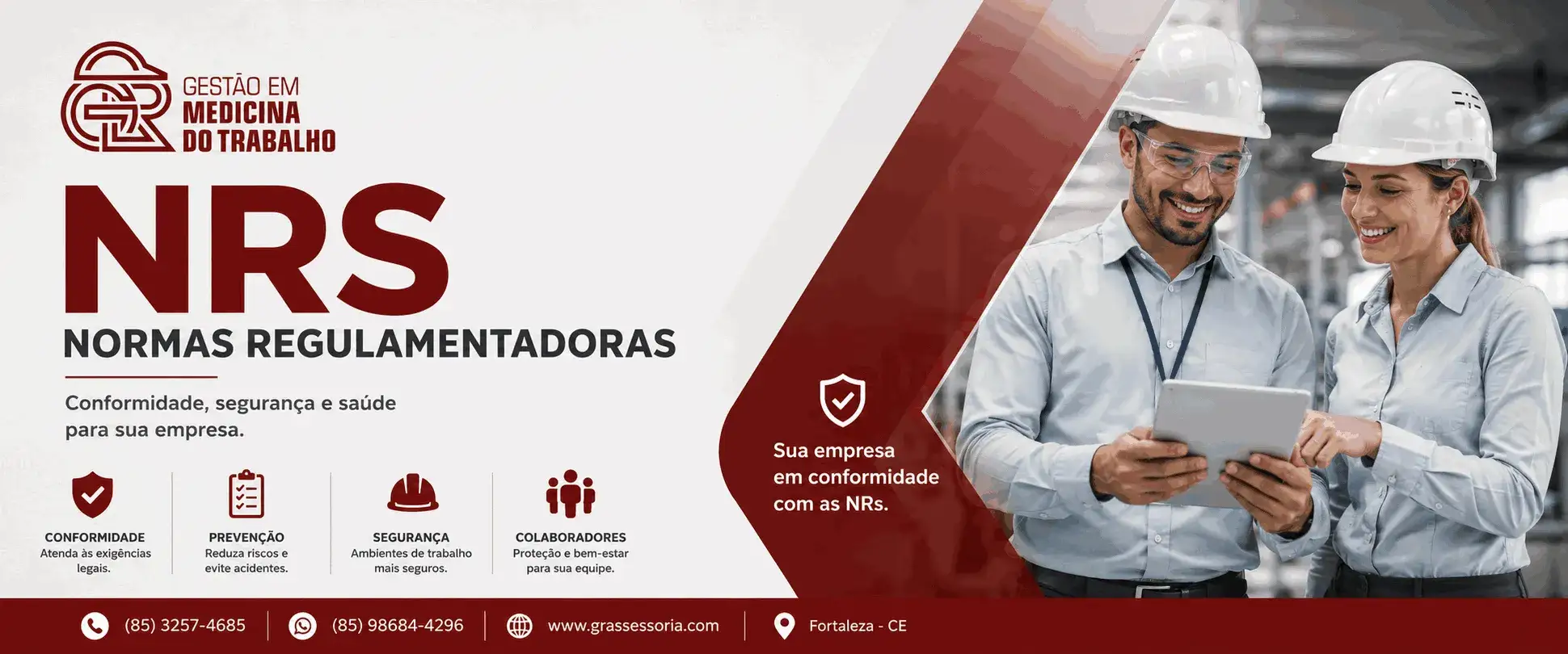 Normas Regulamentadoras (NRs) em Fortaleza - GR Assessoria