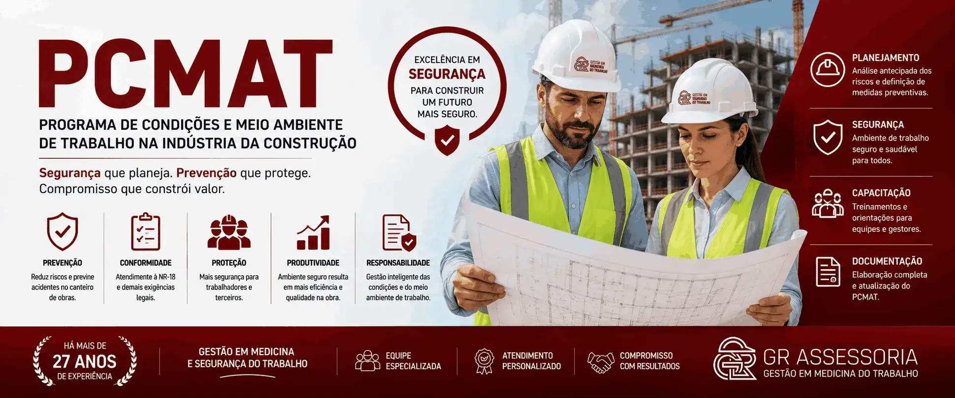PCMAT em Fortaleza - Programa de Condições e Meio Ambiente de Trabalho