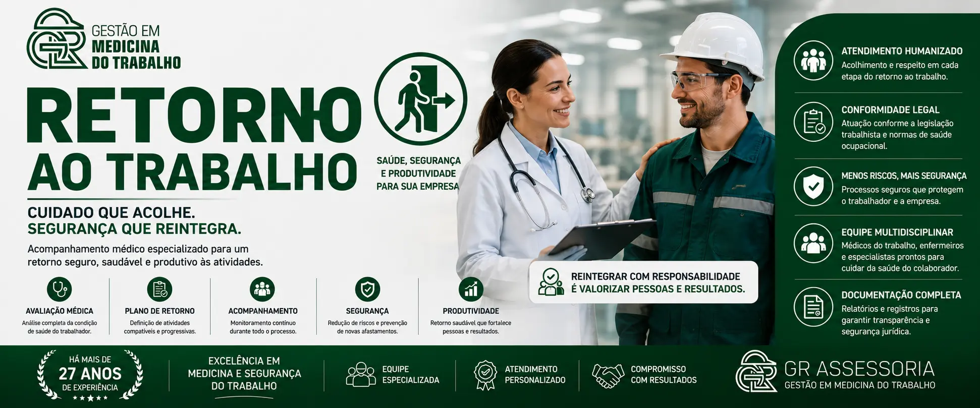 Retorno ao trabalho em Manaus - avaliação de saúde ocupacional