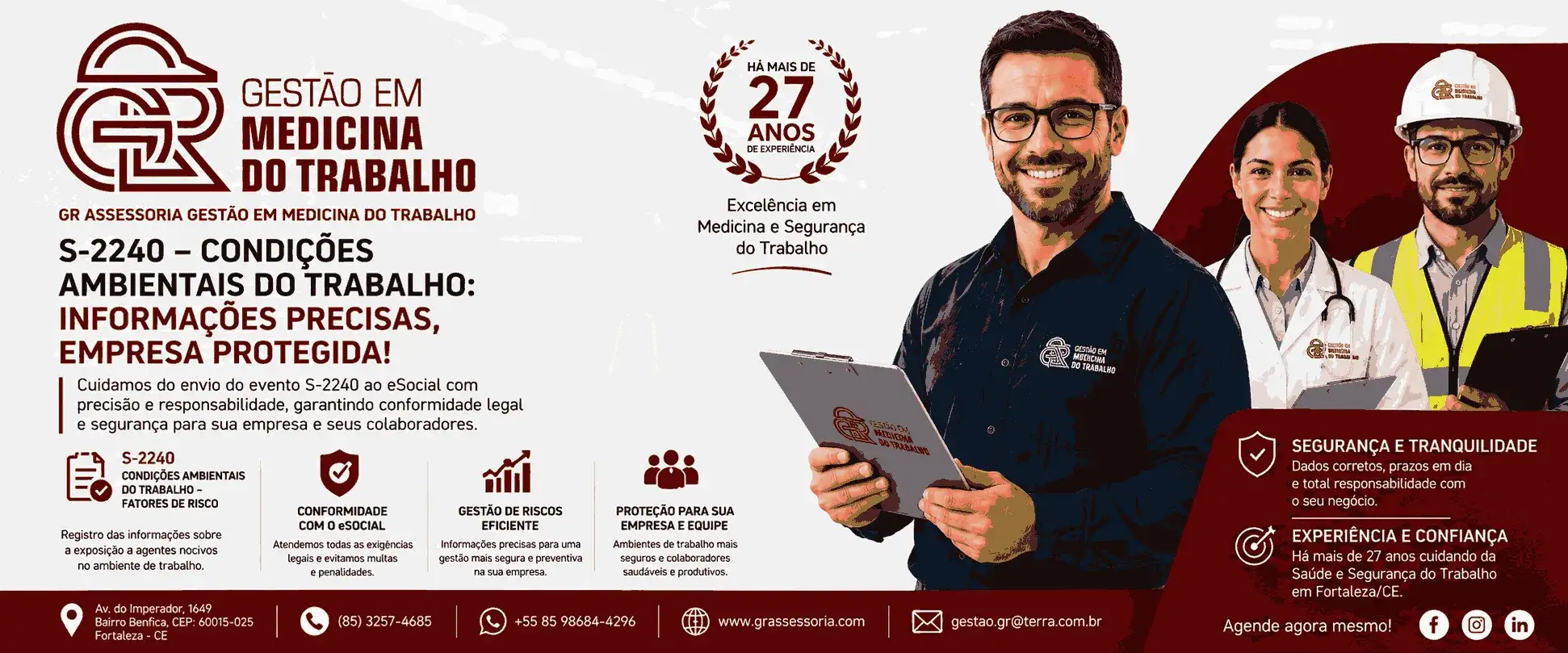 S-2240 em Fortaleza - Condições Ambientais do Trabalho