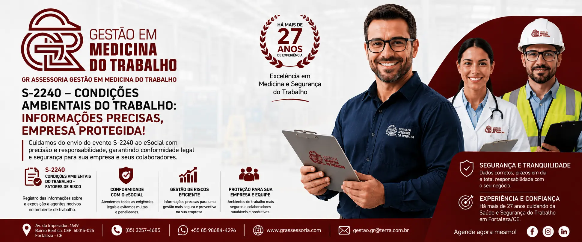 S-2240 em Manaus - Condições Ambientais do Trabalho