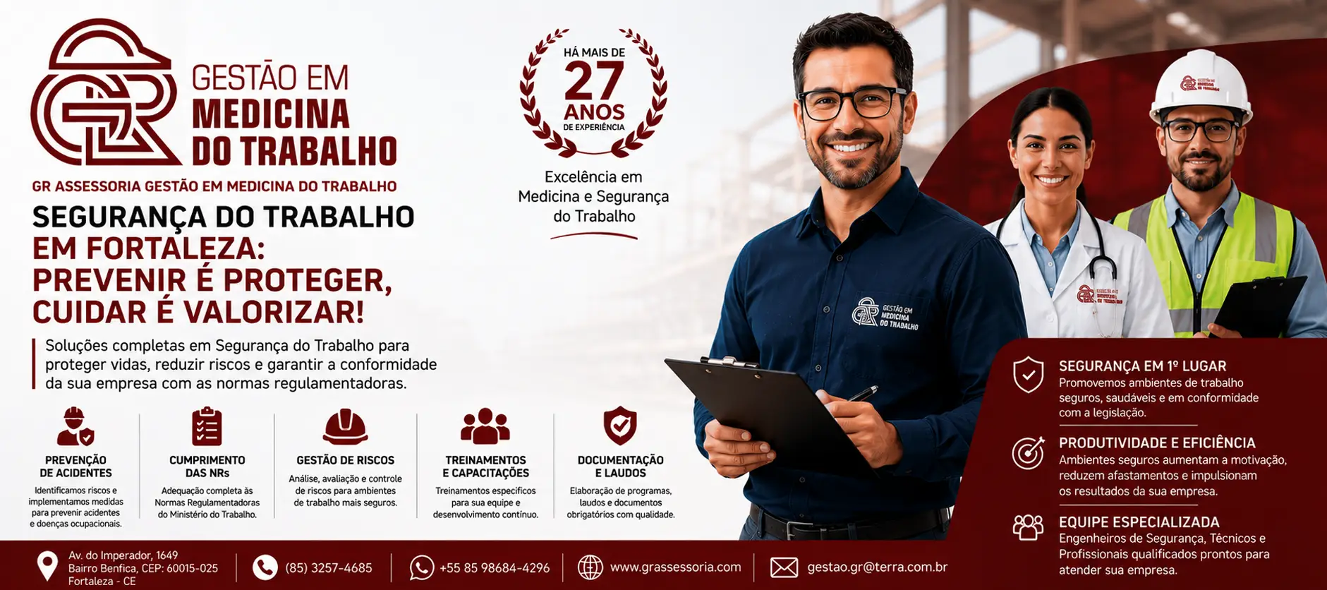 Segurança do Trabalho em Manaus - prevenção de riscos ocupacionais